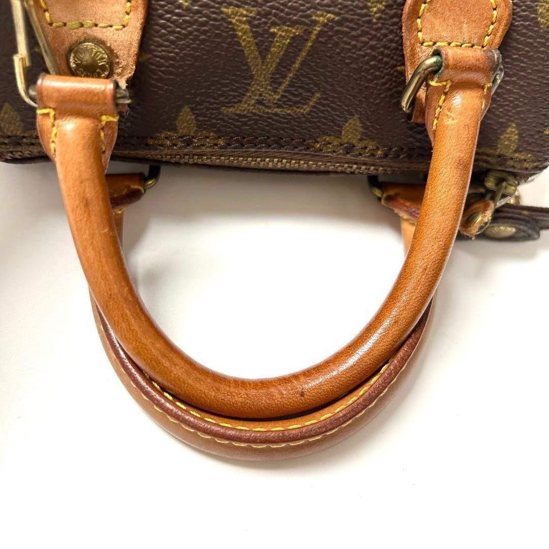 ルイヴィトン　モノグラム　ミニスピーディ　2way ハンド　ショルダーバッグ