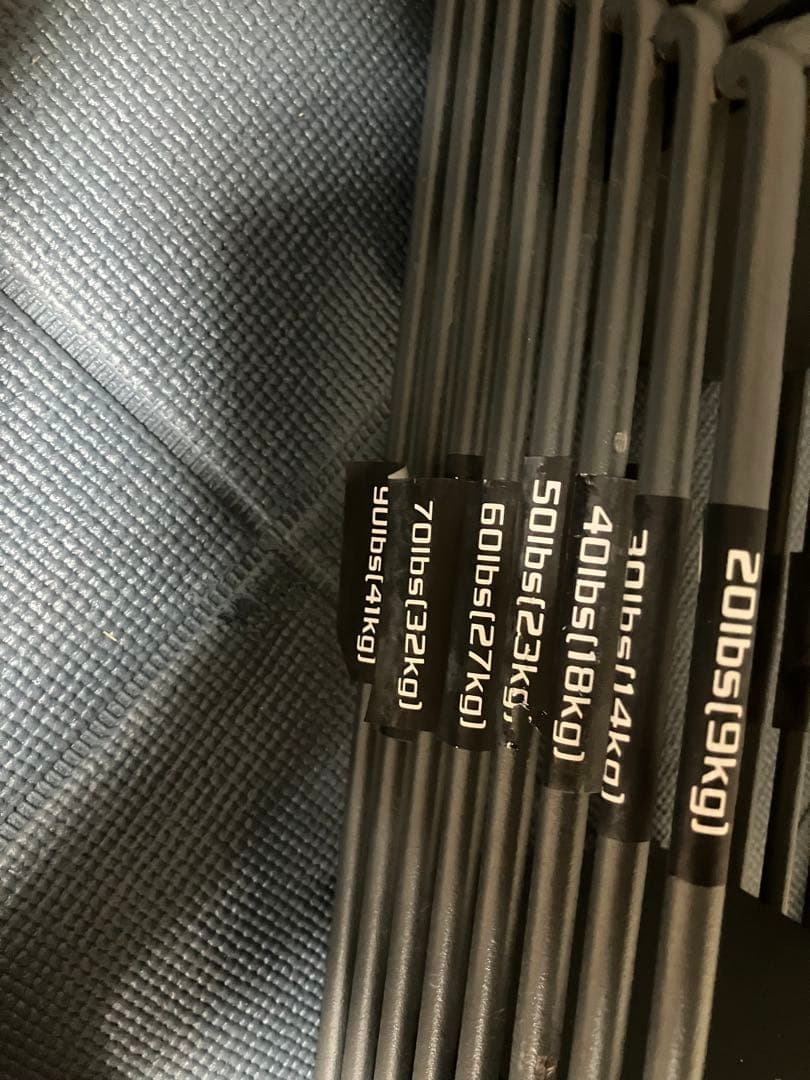 【引き取り限定】4WD 可変式ダンベル　41kg  2個セット