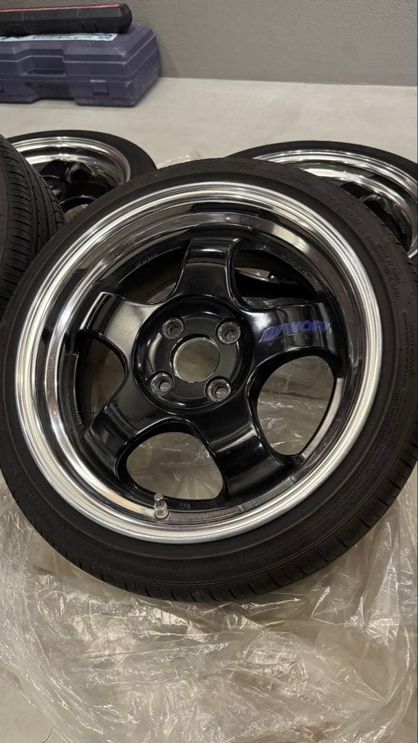 15インチ ホイールセット 廃盤ワークマイスターs1