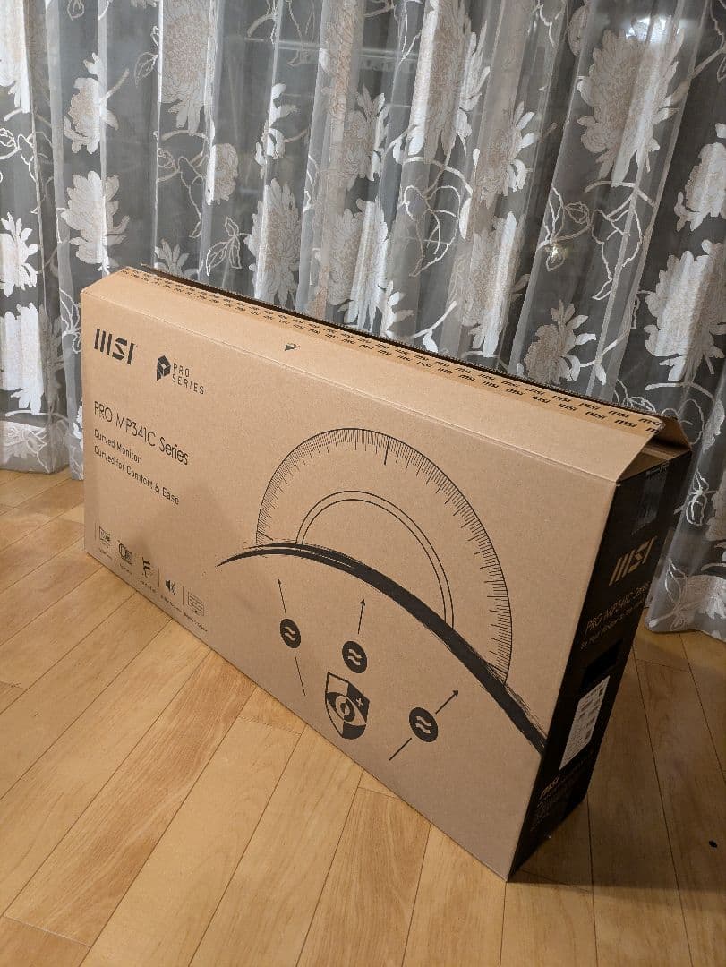 MSI 34 inch 曲面ウルトラワイドモニター MP341CQW