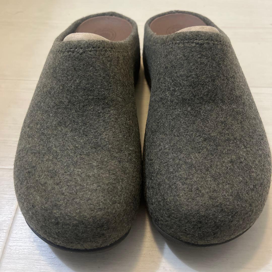 フィットフロップ　シャビフェルト　カーキ23cm