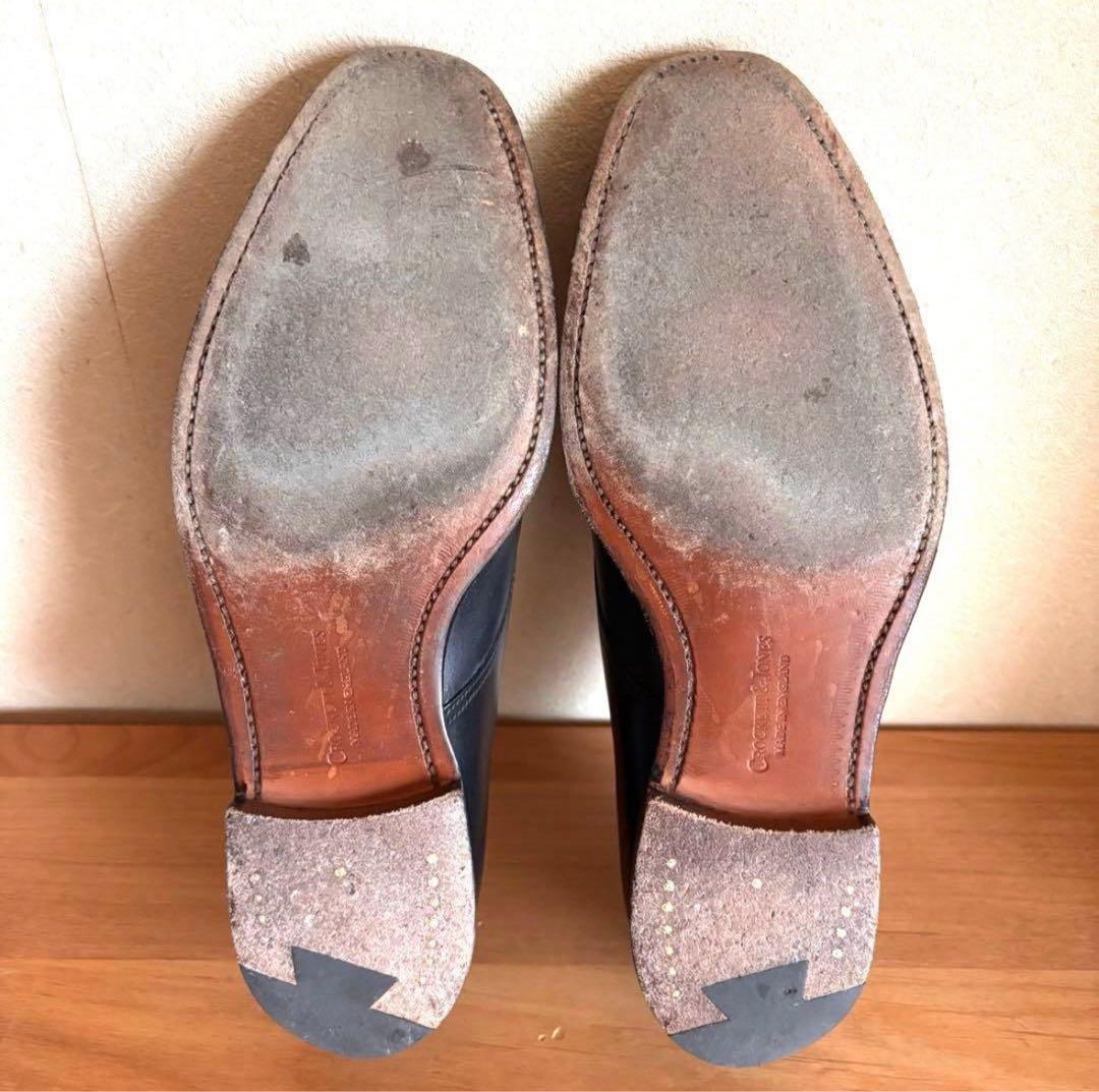 フ*ジ様 CROCKETT&JONES MALVERN 3シングルモンクストラッ