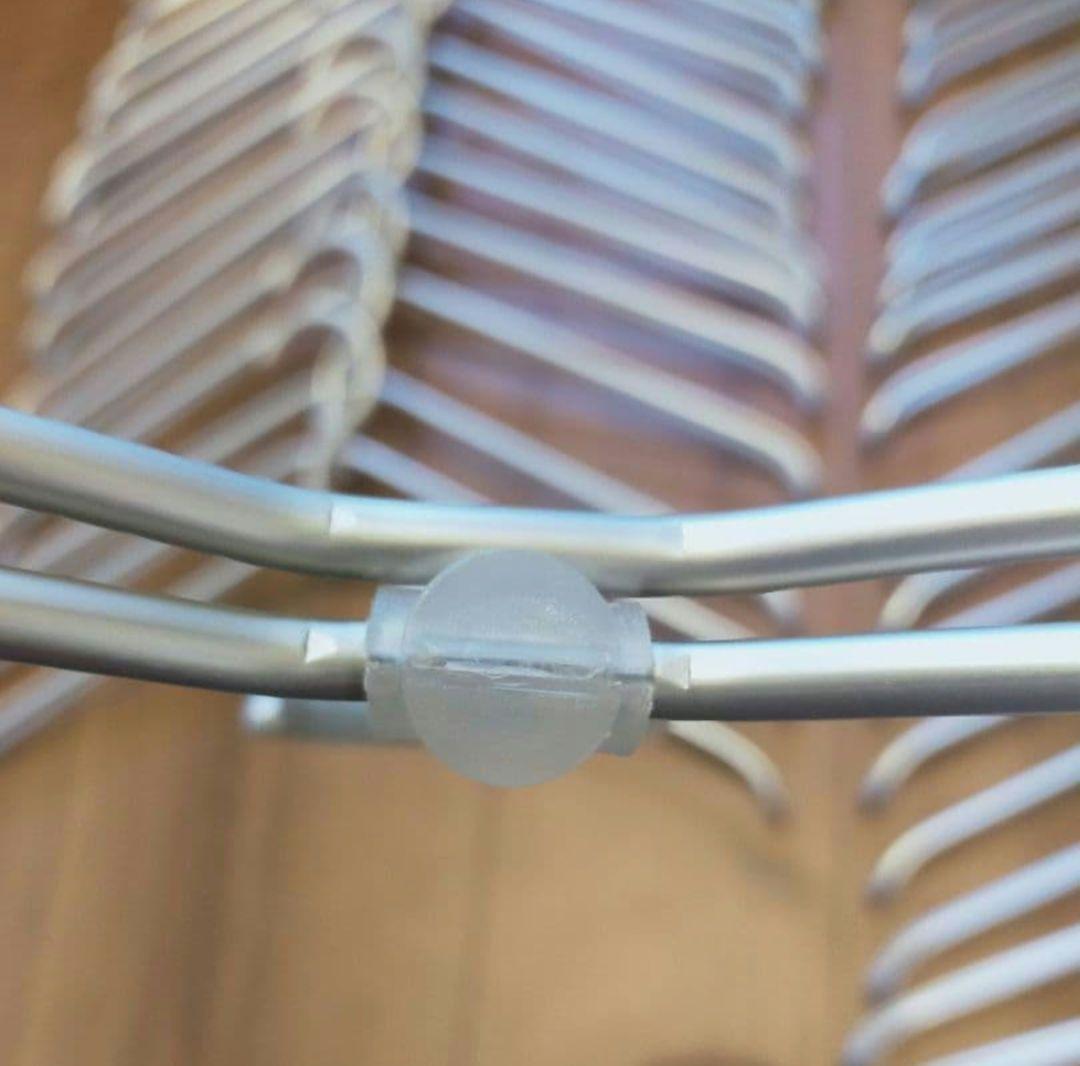 無印良品　廃盤　レア　アルミ製衣類ハンガー　38本セット