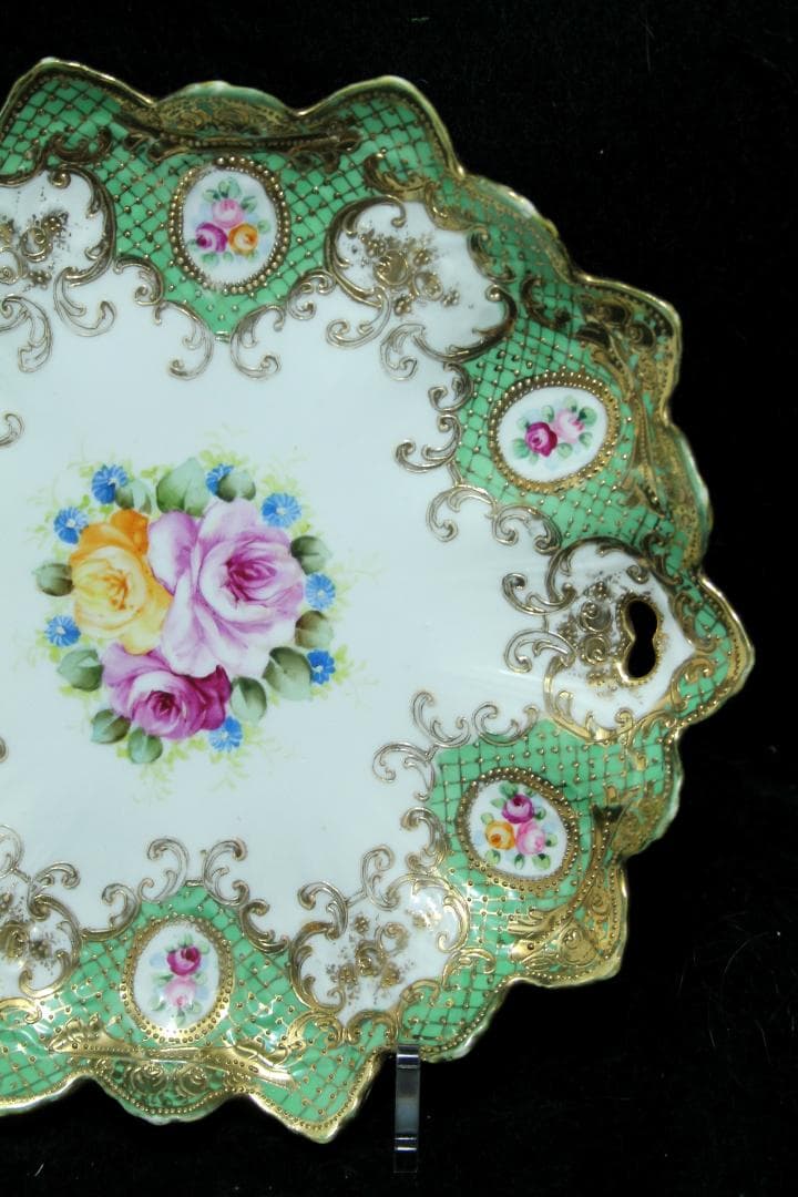 ◎希少　RC刻印　高級磁器　煌びやかなプレート　ノリタケ