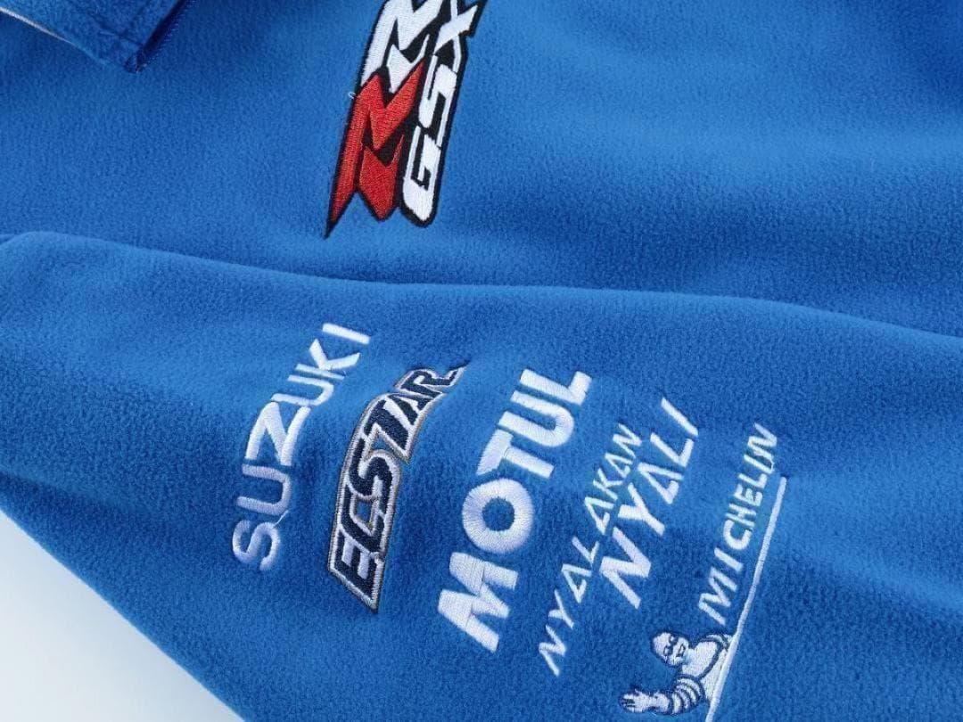 【SUZUKI ECSTAR】motoGP 公式 フリース XXLサイズ