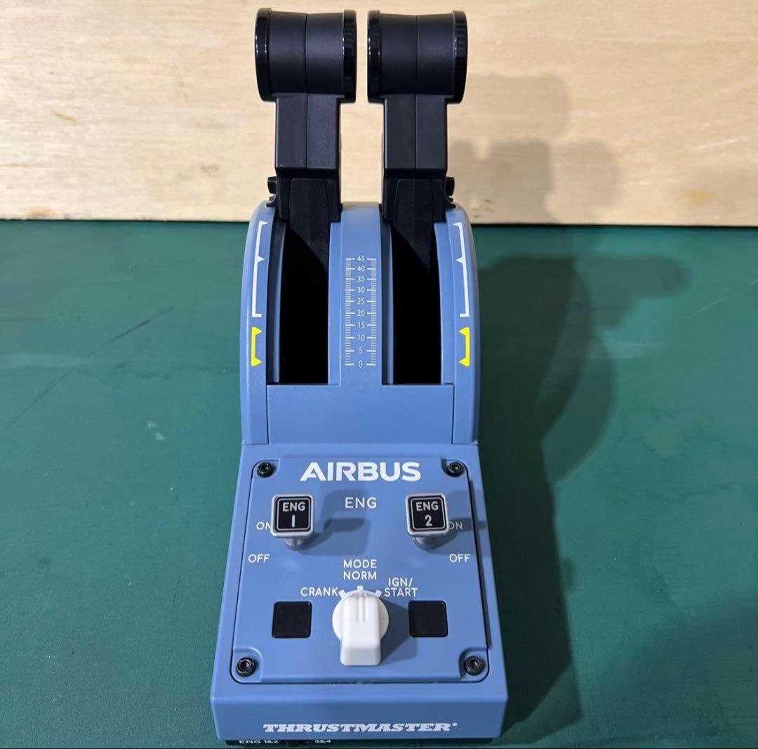 PC用ゲームコントローラー・コンバーター TCA SIDESTICK & QUADRANT AIRBUS EDITION