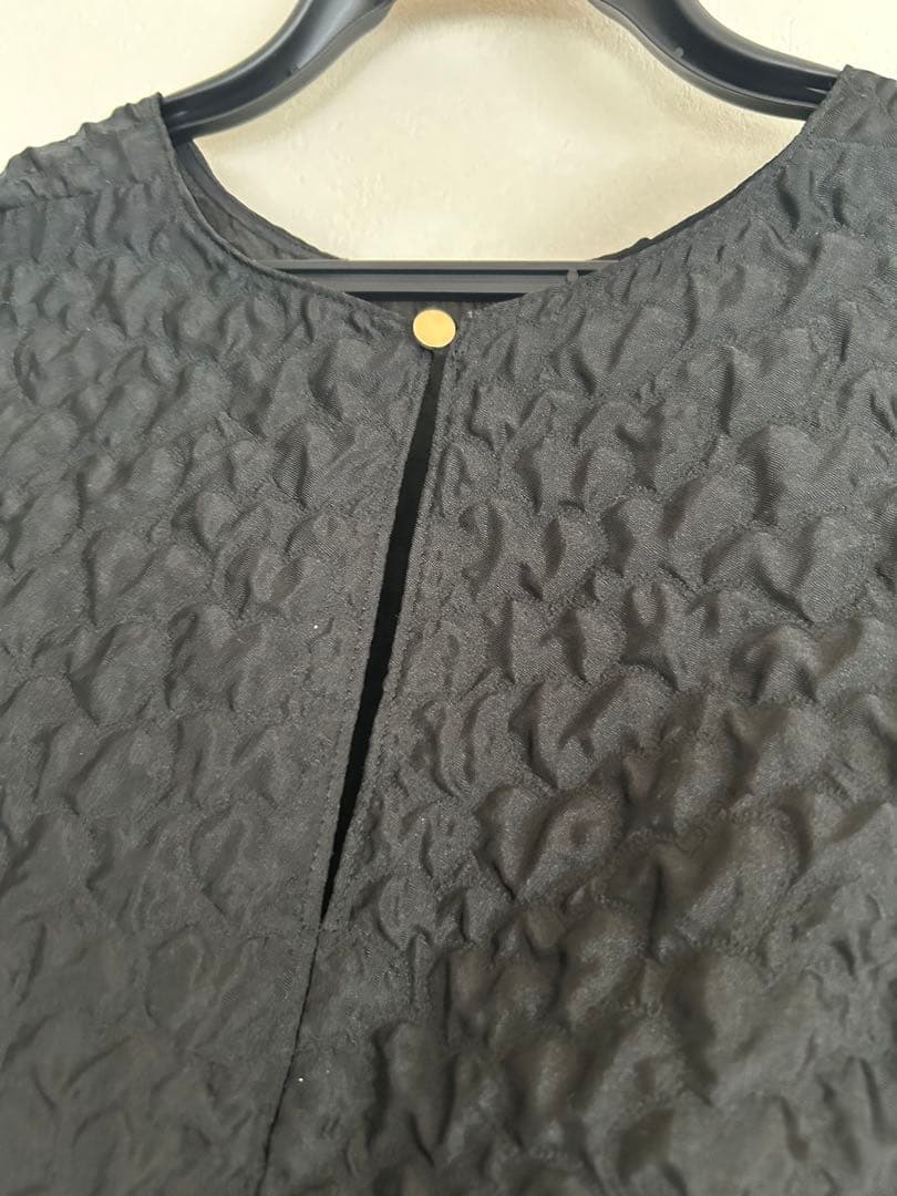 i.s.mmy　アルアバイル　フクレジャガードブラウス　ジャガード