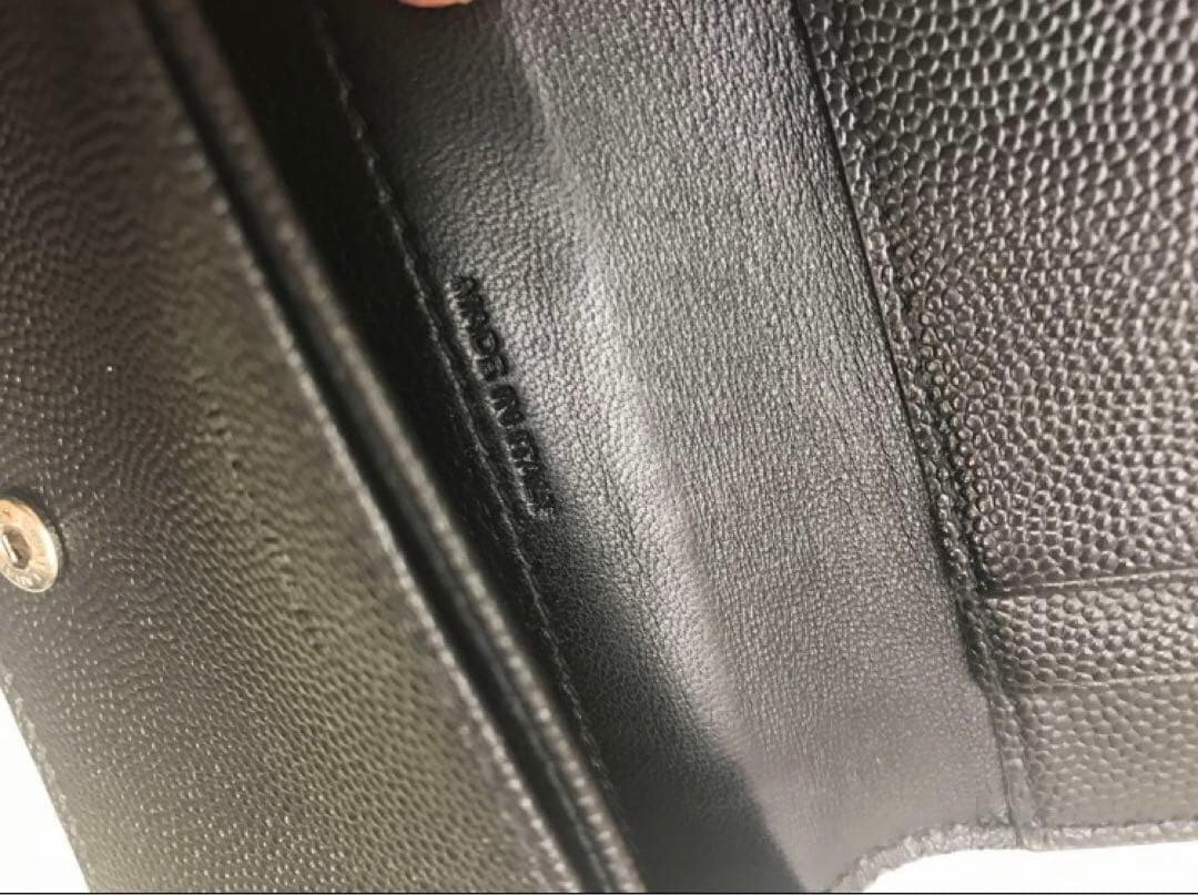 早い者勝ち❣️ サンローラン 名刺入れ カードケース BL レザー