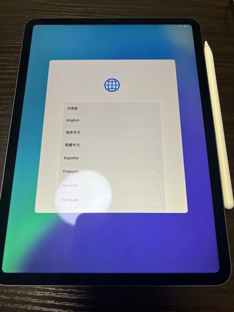 iPad Pro11インチ本体(Apple pencil付き) 背面傷あり