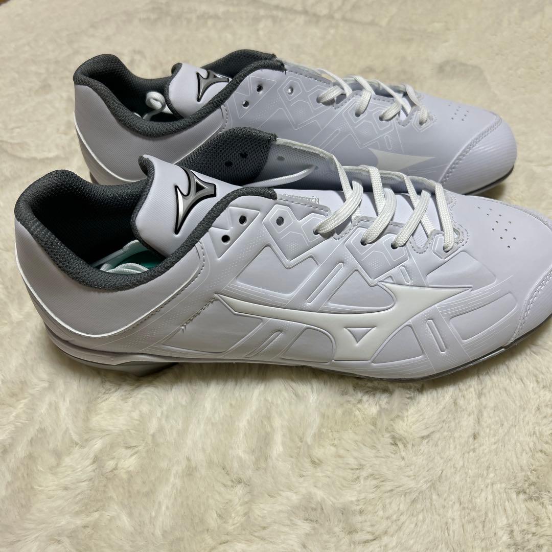 Mizuno スパイクシューズ 27.0cm ホワイト
