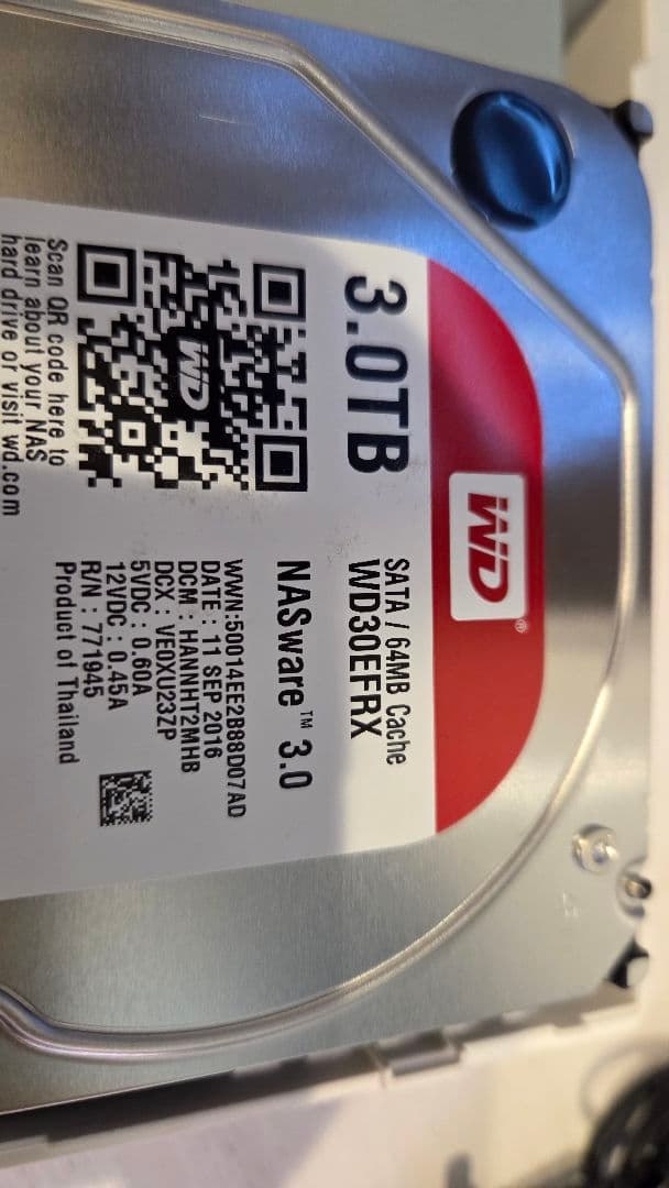 美品動作品 Synology DS115J 3TB NAS