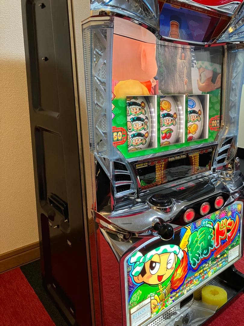 【送料込み】パチスロ　緑ドン　花火の起源探求之巻　実機