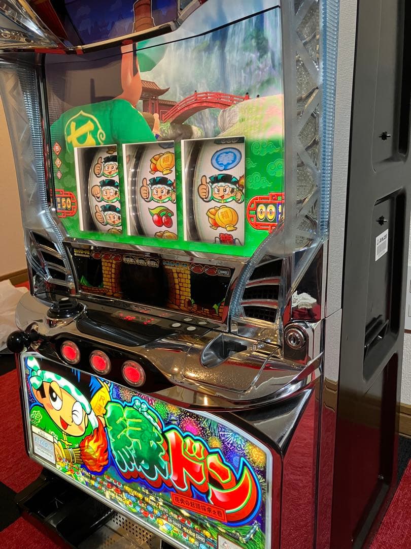 【送料込み】パチスロ　緑ドン　花火の起源探求之巻　実機