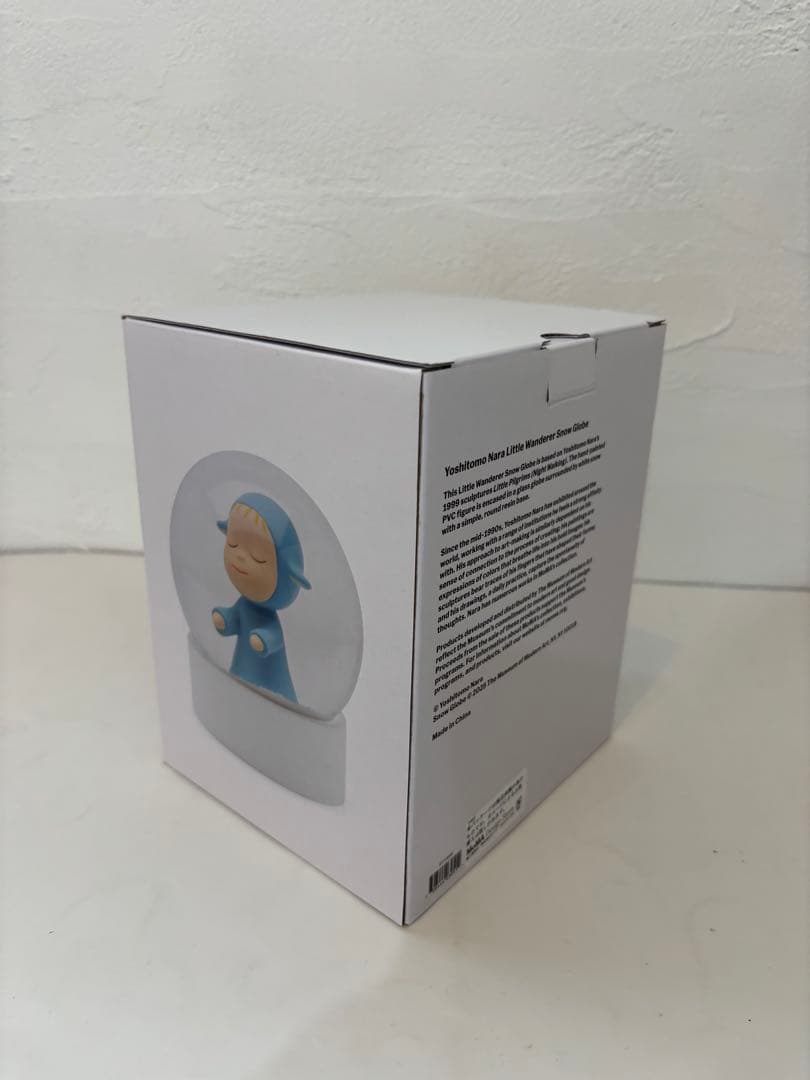 奈良美智 スノードーム Little Wanderer ブルー　2025