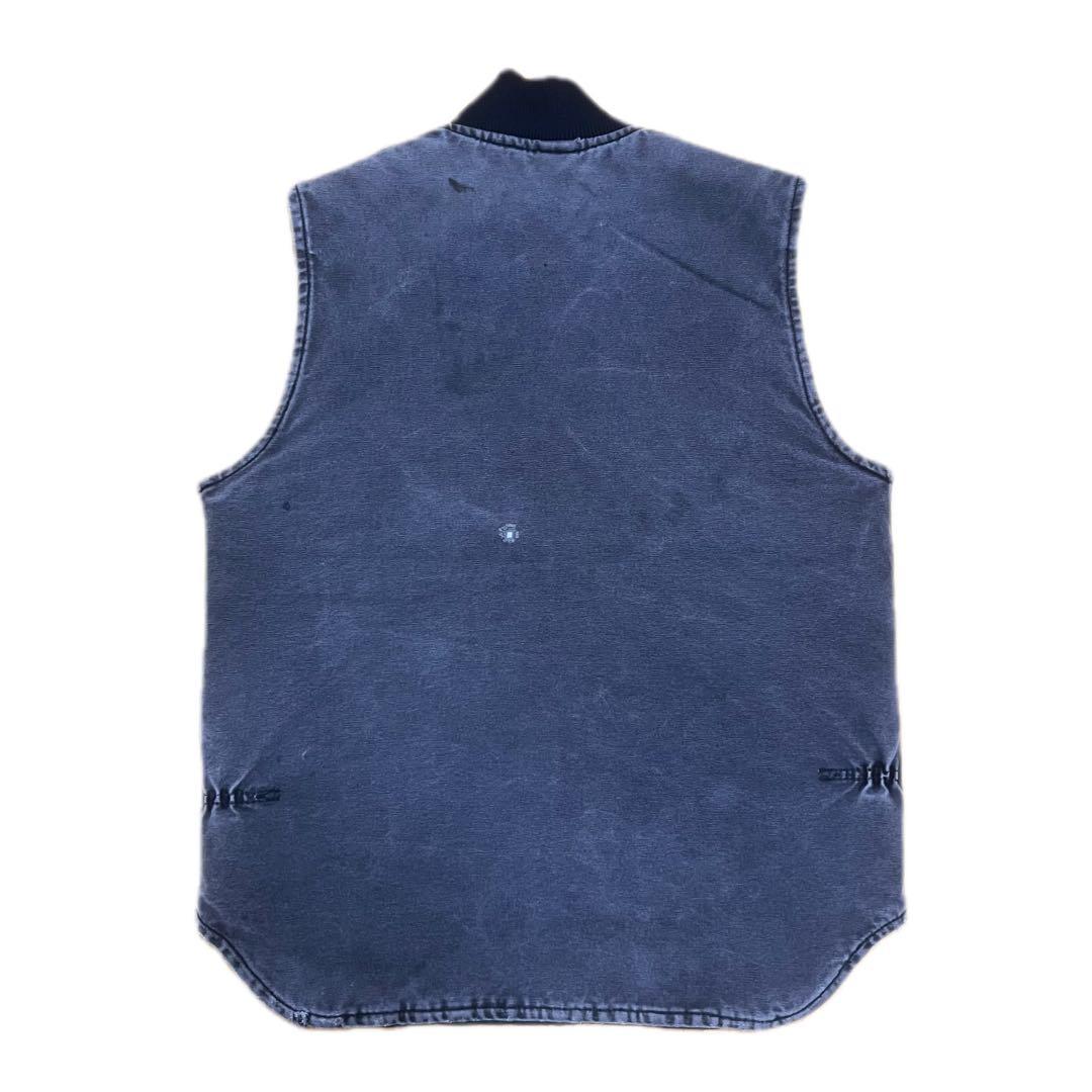 90’s usa 製Carhartt ベスト腰ゴム　雰囲気抜群