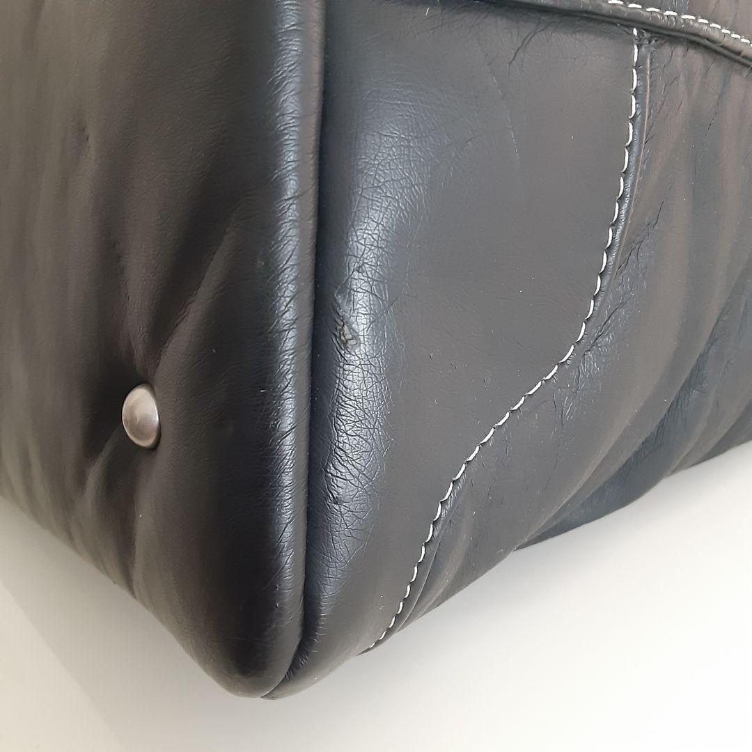 ONOFF オノフ ラムレザー調ボストンバッグ ゴルフバッグ