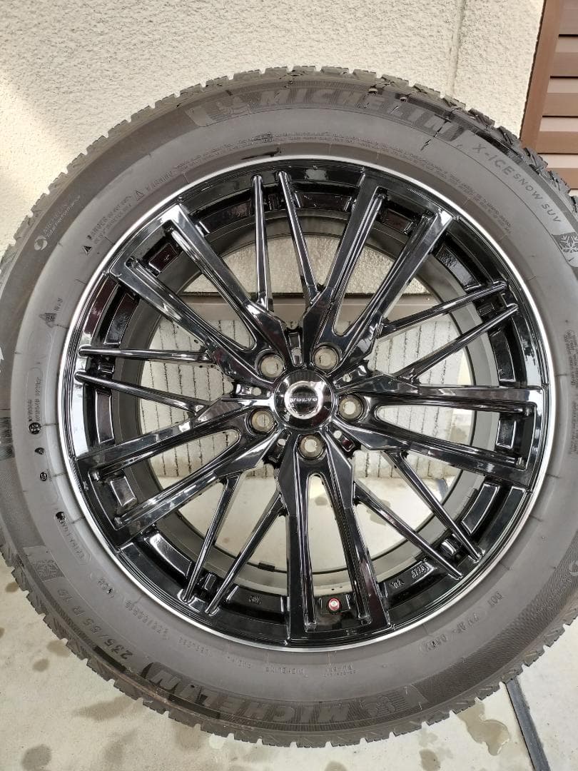 KEN様　235/55/R19　アルミホイール付きスタッドレスタイヤ 4本セット