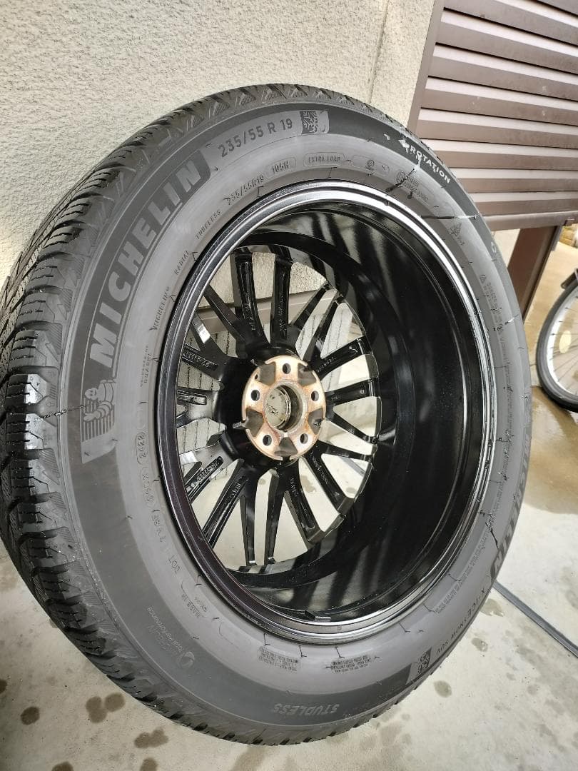 KEN様　235/55/R19　アルミホイール付きスタッドレスタイヤ 4本セット