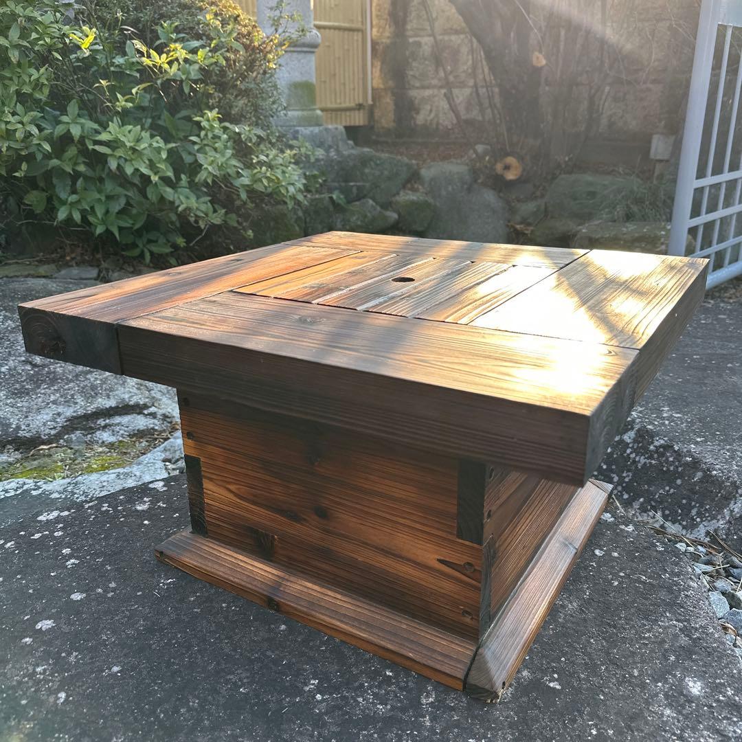 囲炉裏 テーブル 座卓 民芸家具 火鉢 炉端 ローテーブル is※