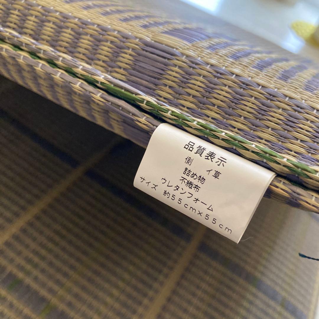 い草 座布団 5枚セット　日本製　新品　袋入り