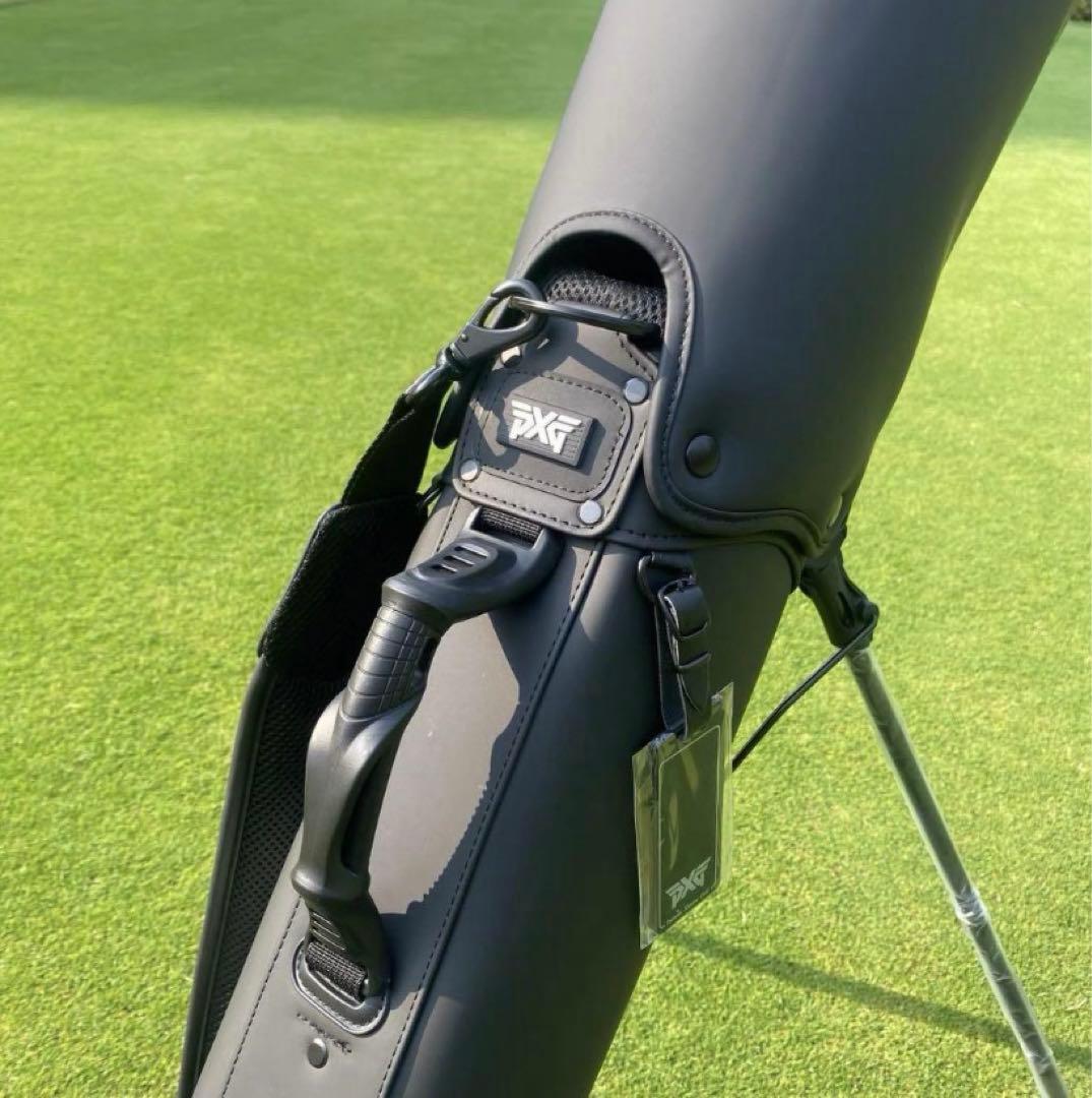 PXG スタンド付きゴルフバッグ ラウンドバッグ ハーフキャディバッグ