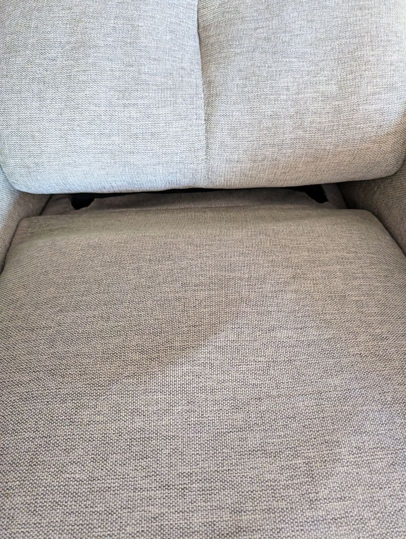 ニトリ　電動リクライニングソファ　グリーン　1人掛け　送料無料