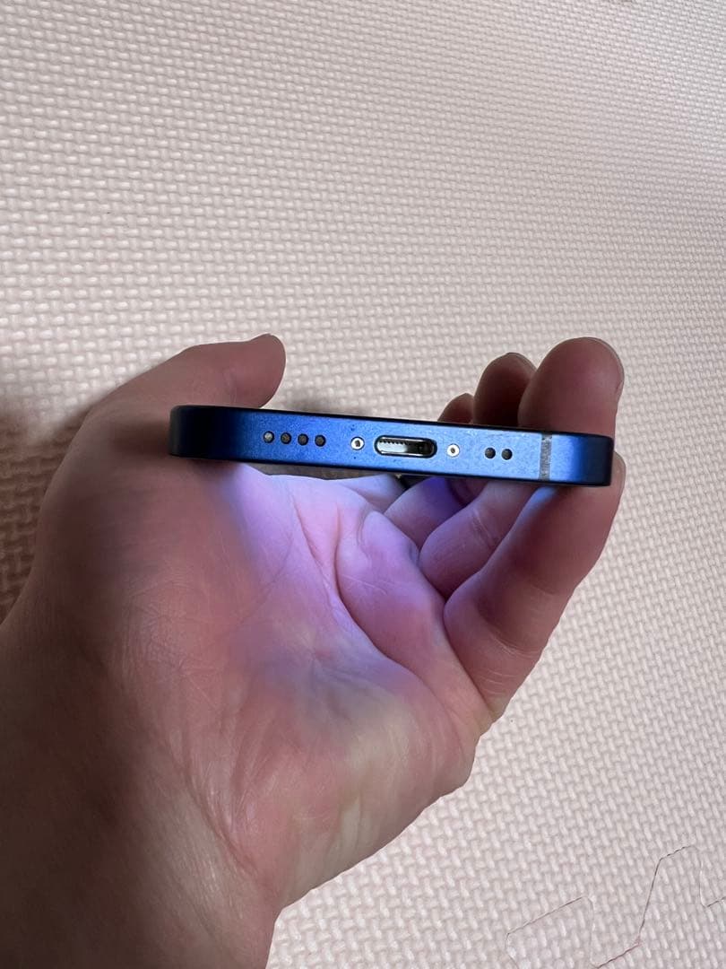 iPhone 12mini 128GB ブルー 本体 SIMロック解除