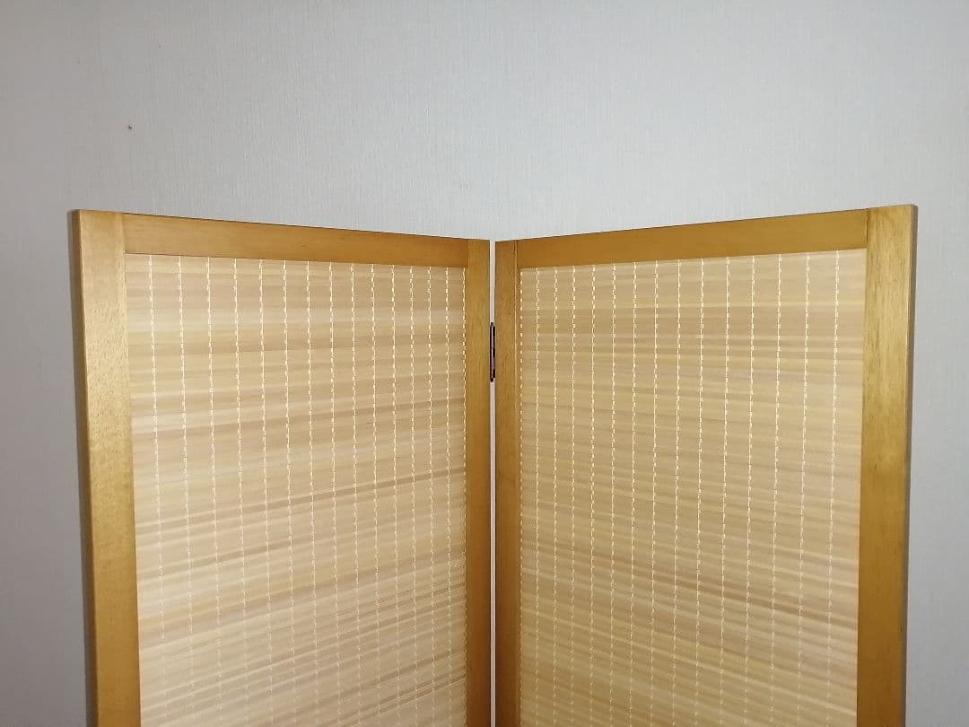 木製2連パーテーション目隠しタイプ