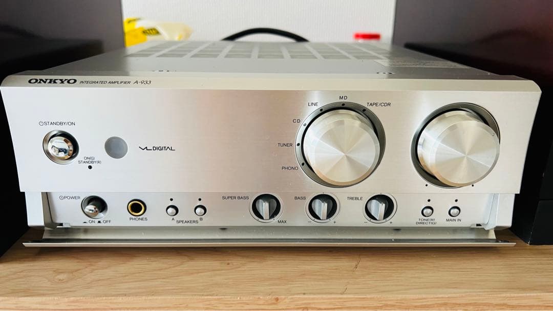 ONKYO 933 セット　「アンプ＋スピーカーD-302E」