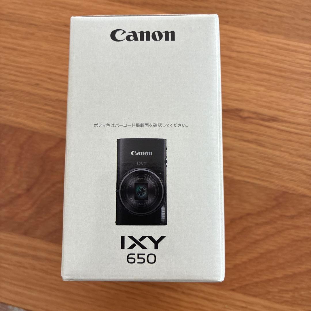 デジカメ　IXY 650 Canon 黒　64GB SDカード付き
