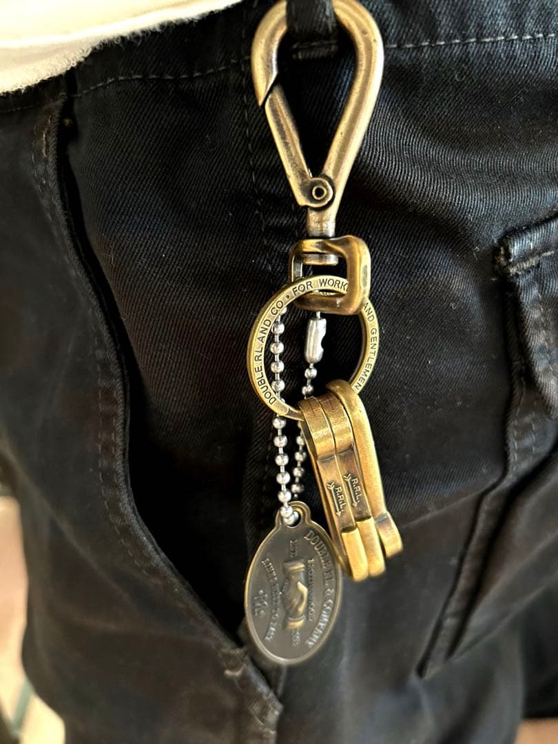 M*H様 雰囲気抜群　ダブルアールエル　RRL キーホルダー　ヴィンテージ