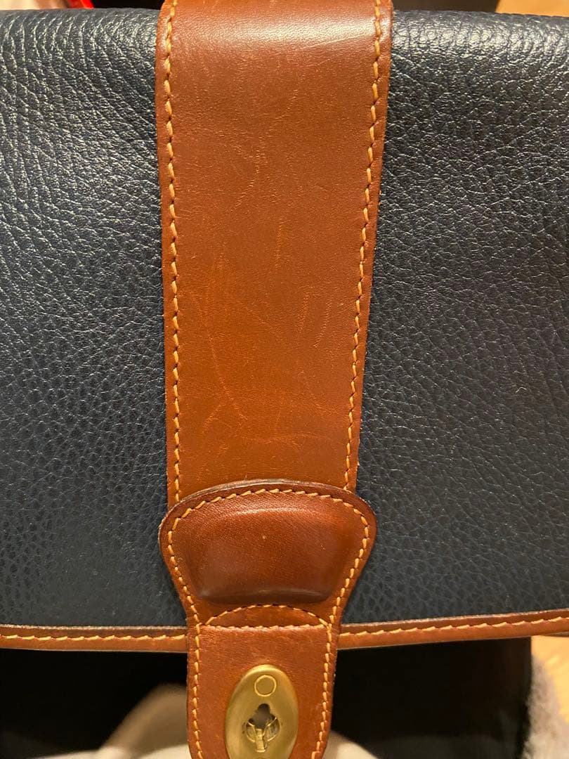 ショルダーバッグ　オールドコーチ　ネイビー