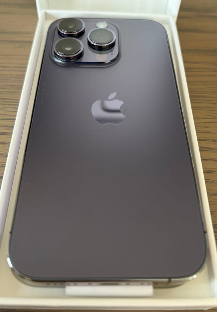 【美品】Apple ⭐︎ iPhone 14 Pro ディープパープル