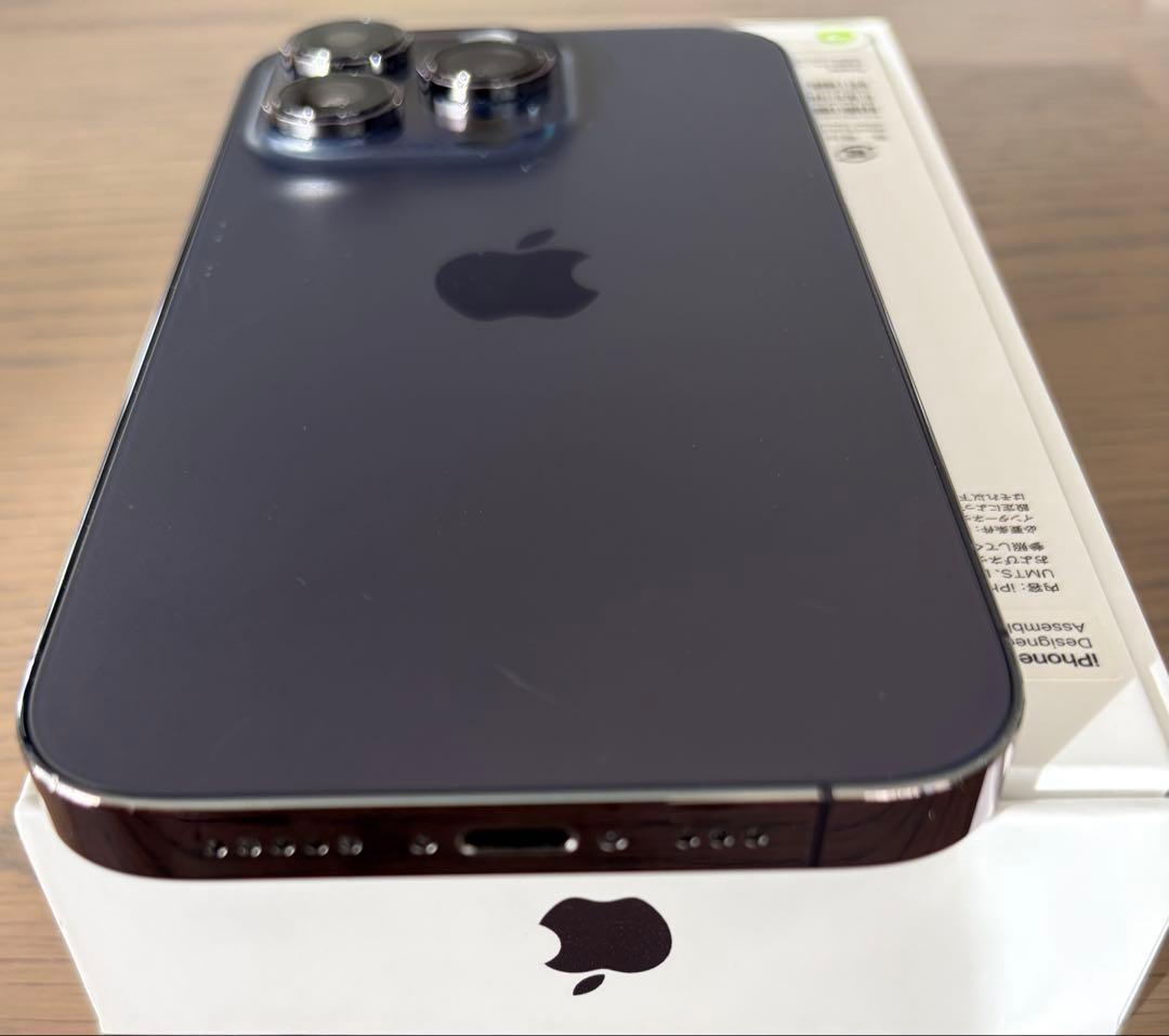 【美品】Apple ⭐︎ iPhone 14 Pro ディープパープル