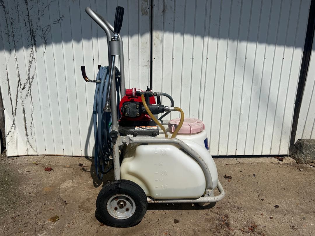 宮崎　丸山　キャリー動噴 GS35MT-20 タンクキャリー動噴　噴霧器 動画有