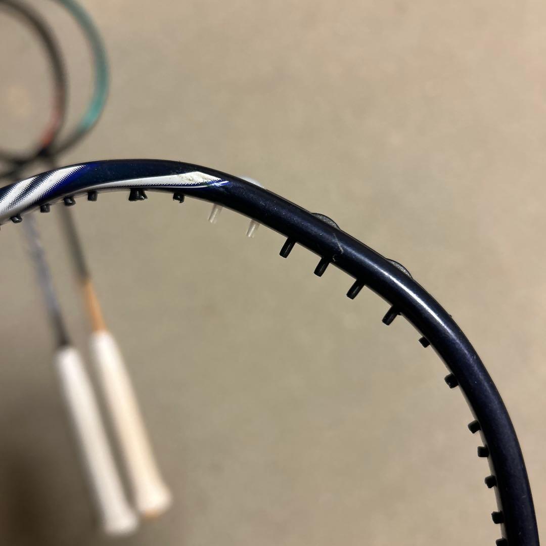 バドミントンラケット ジャンク品3本セット