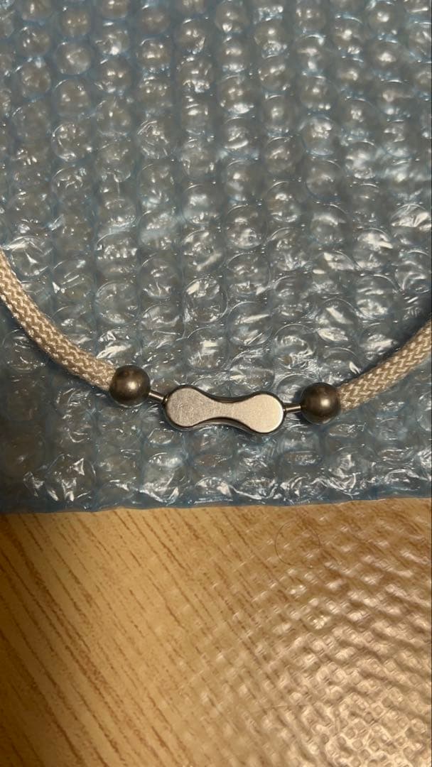 ファイテン　ネックレス　ルマン　24 ホワイト　白　激レア