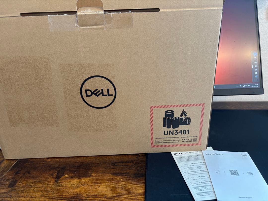 Windowsノート本体 Dell inspiron 15 3520 i5 16GB SSD 512GB