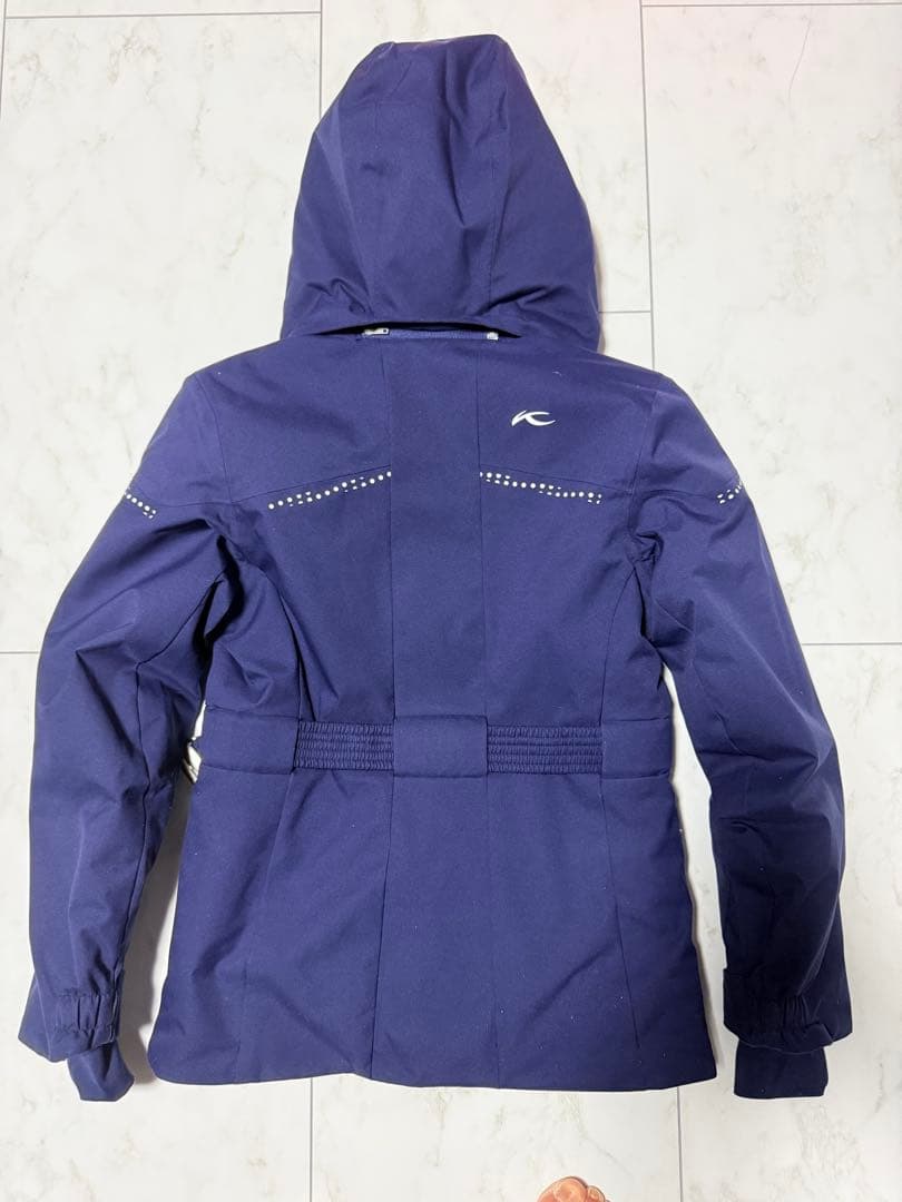 KJUS フード付きネイビーウェア　サイズkids152