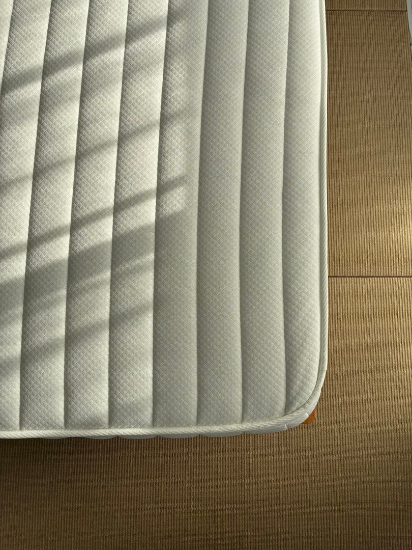 大特価！無印良品　セミダブルサイズ ホワイトマットレス※マットレスのみ