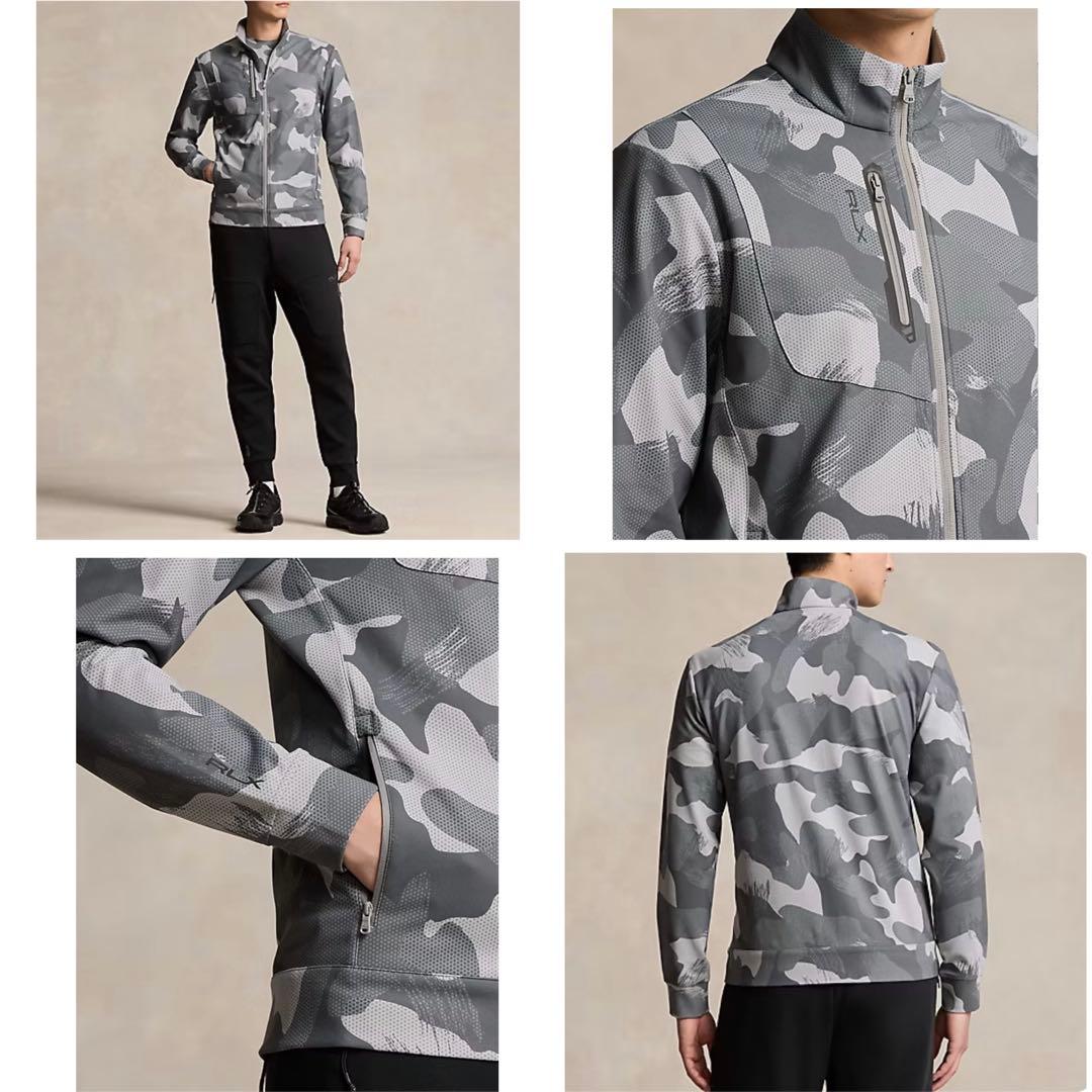 新品タグ付き✨RLX ラルフローレン 現行QR カモ柄 ジャケット メンズ M