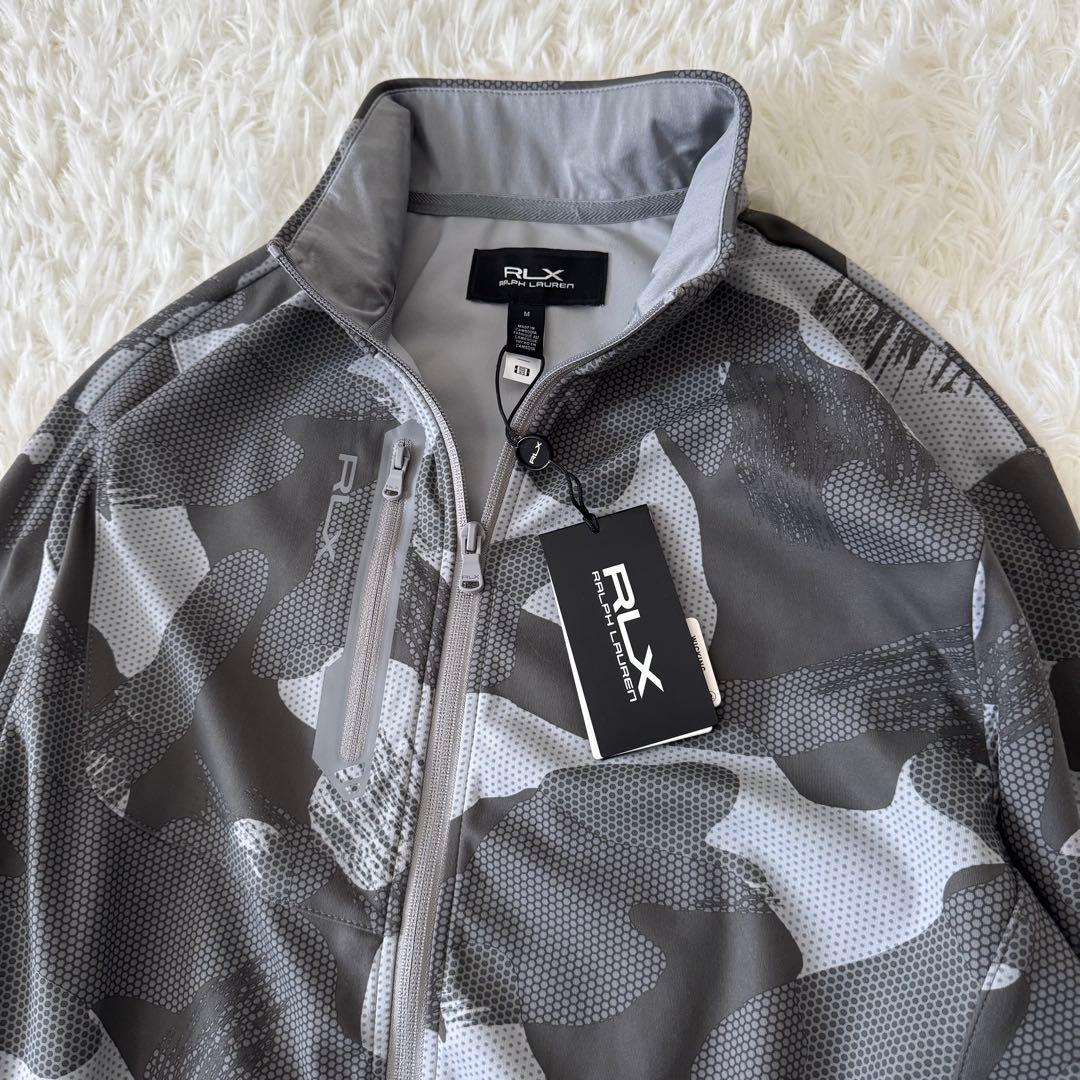 新品タグ付き✨RLX ラルフローレン 現行QR カモ柄 ジャケット メンズ M