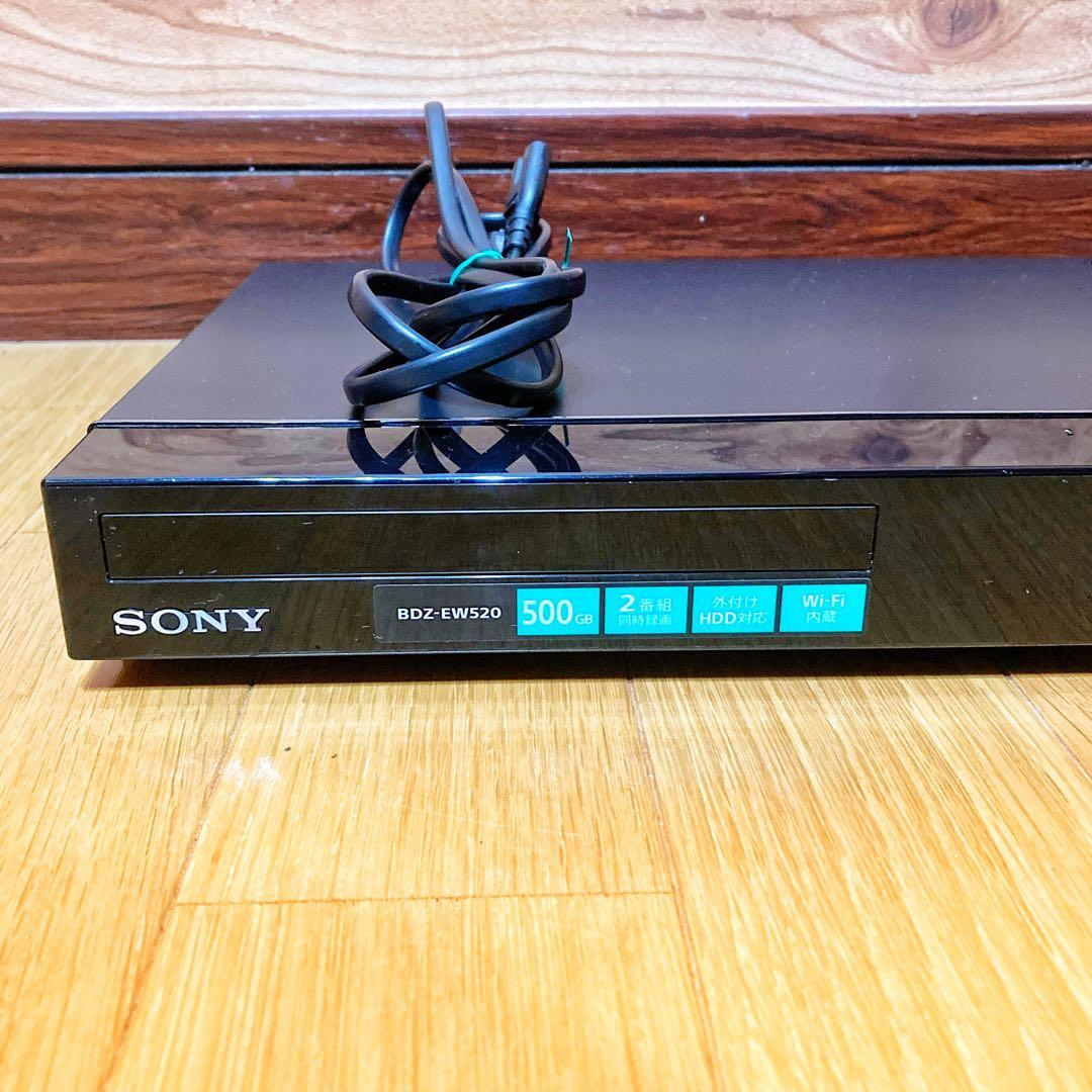 SONY ソニー　ブルーレイレコーダー HDD 500GB 2チューナー 2番組