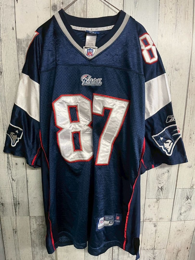 【美品】NFL ペイトリオッツ ロブ・グロンコウスキー リミテッドジャージ