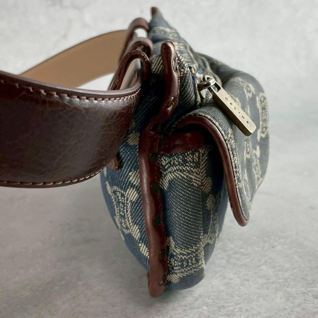 美品 ✨ CELINE ウエストバック デニム パリマカダム