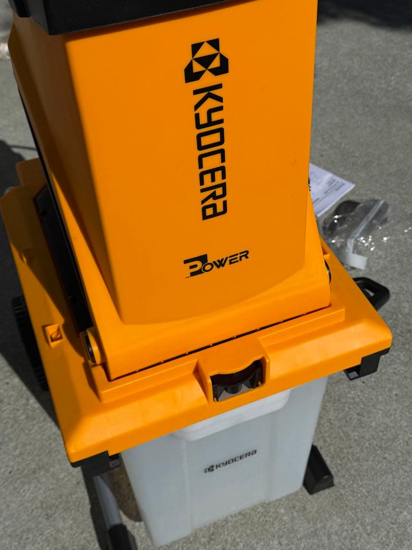 【未使用に近い】 京セラ GS-2010 ガーデンシュレッダー KYOCERA