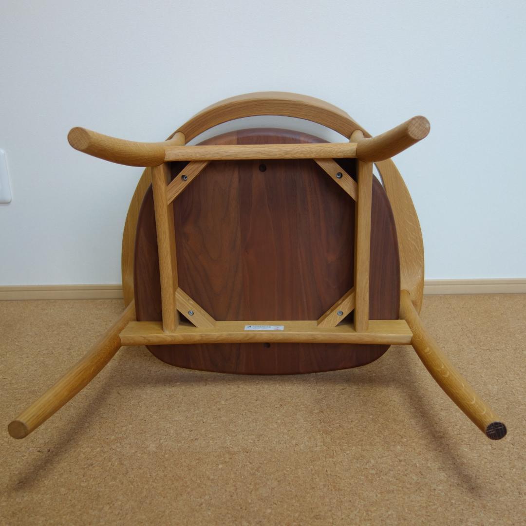 HIDAクレセントアームチェア①メーカー保証 中SG262A　OWA希少ツートン