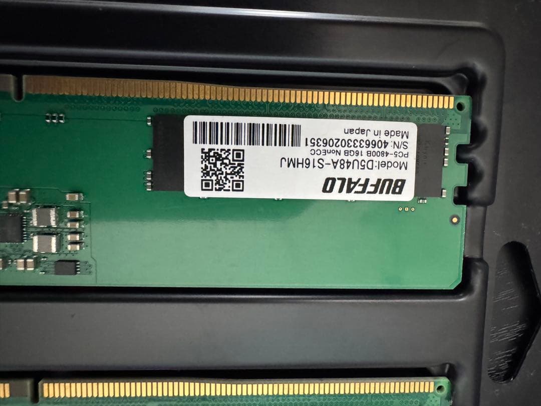 メモリー BUFFALO DDR5 32GB