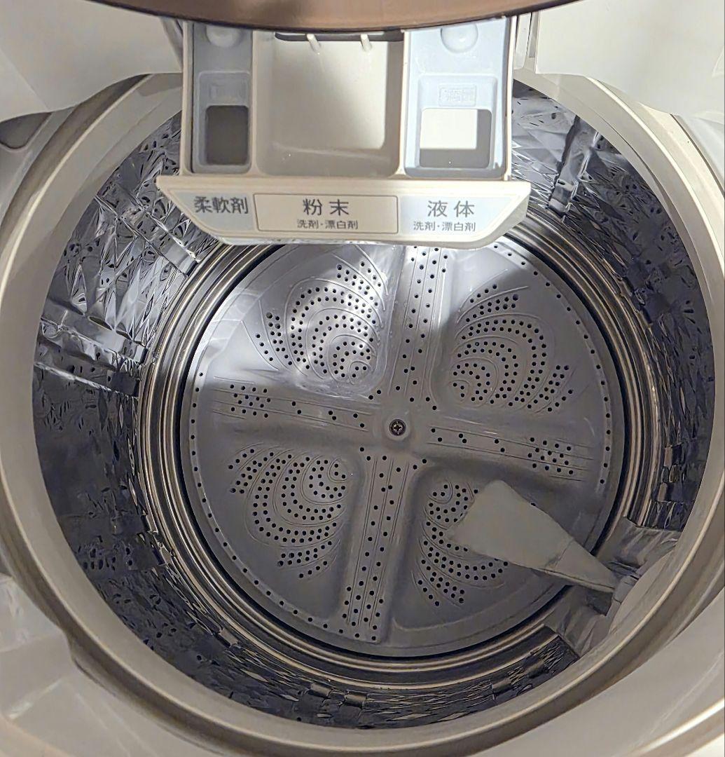 【送料無料】シャープ　全自動洗濯機　ES-GV10C