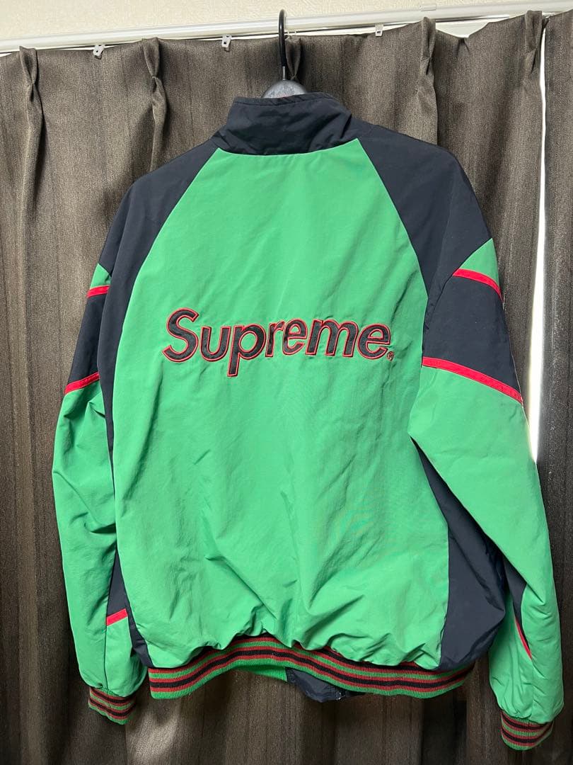 supreme ヤンキースコラボ ナイロンジャケット L シュプリーム
